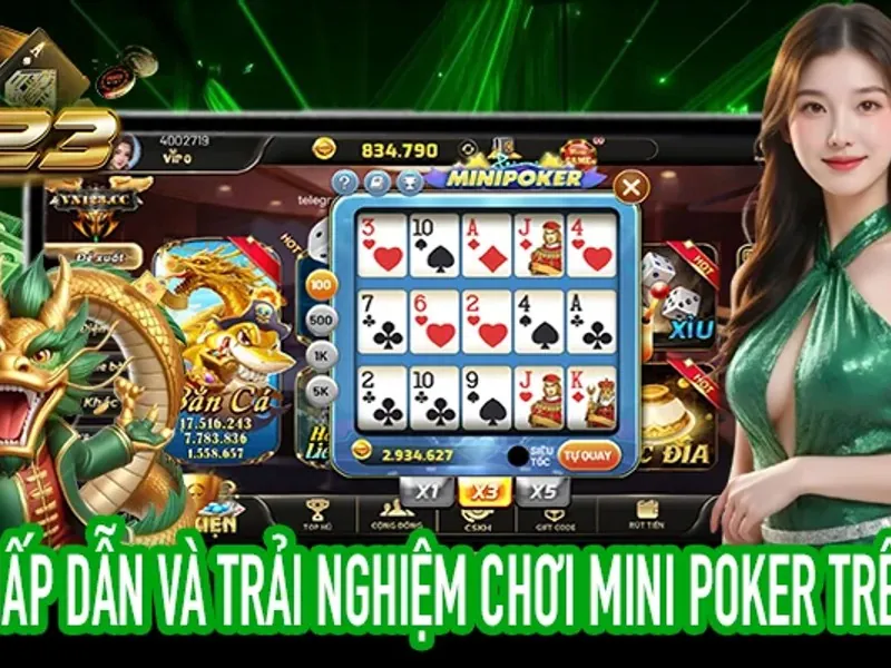 Bàn chơi Baccarat trực tuyến tại Sodo66